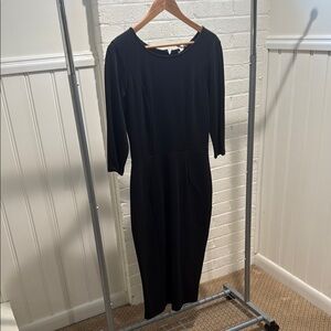 Unique Vintage black wiggle dress NWT size M